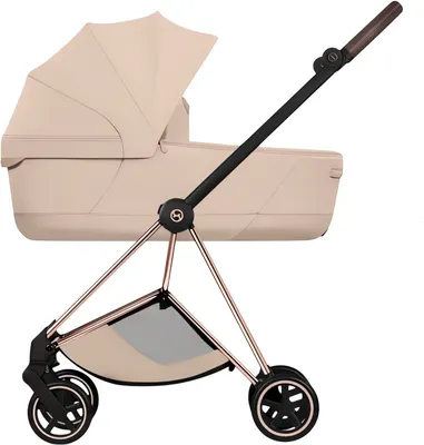 Детская универсальная коляска Cybex Mios 2in1 (Black Frame Cozy Beige)