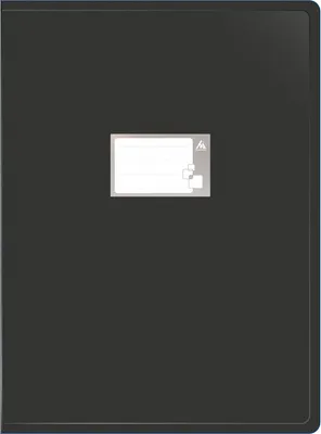 Папка для бумаг Бюрократ BPV20A3BLACK (черный)