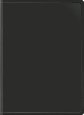 Папка для бумаг Бюрократ BPV20BLACK (черный)