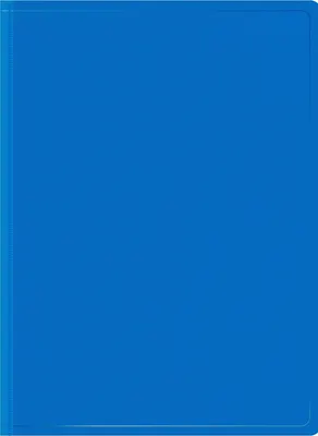 Папка для бумаг Бюрократ BPV20BLUE (синий)