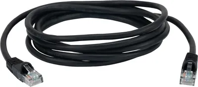 Кабель Buro Литой Molded UTP кат.5E 4 пары 26AWG (2м, черный)