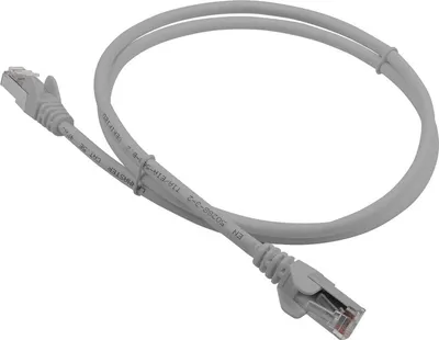 Кабель Lanmaster LAN-PC45/S5E-1.0-GY