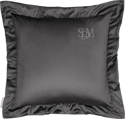 Подушка декоративная Sofi de Marko Элиот 45x45 / Под-Эл-45х45ан (антрацит)