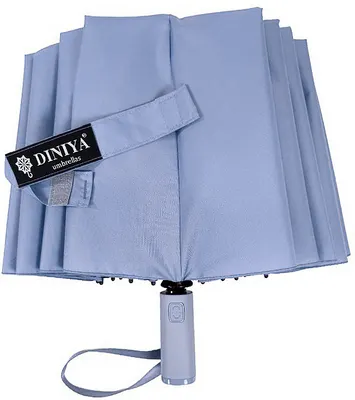 Зонт складной Diniya 284 (голубой)