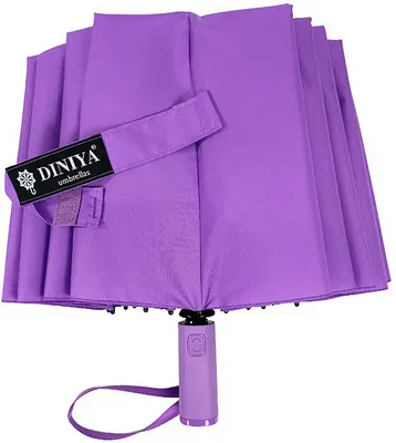 Зонт складной Diniya 284 (фиолетовый)