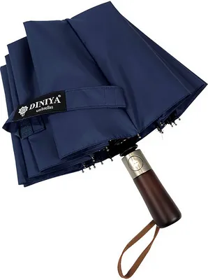Зонт складной Diniya 296 (синий)