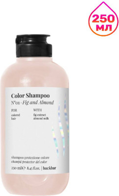 Шампунь для волос Farmavita Back Bar Color Shampoo №01 (250мл)