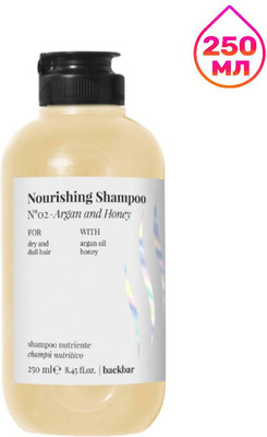 Шампунь для волос Farmavita Back Bar Nourishing Shampoo №02 (250мл)