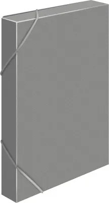 Папка для бумаг Бюрократ BA40/07GREY (серый)