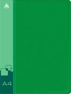 Папка для бумаг Бюрократ PZ07CGREEN
