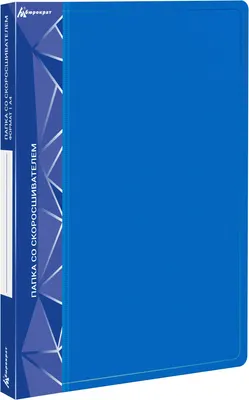 Папка для бумаг Бюрократ PZ07PBLUE