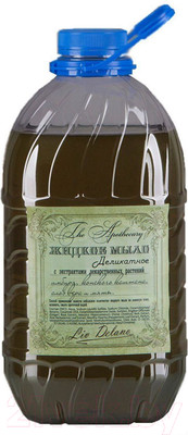 Мыло жидкое Liv Delano Деликатное имбирь конский каштан алоэ вера и мята (5л)