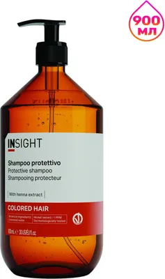 Шампунь для волос Insight Colored Hair Protective (900мл, стекло)