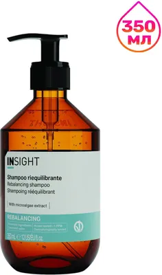 Шампунь для волос Insight Rebalancing Shampoo (350мл, стекло)