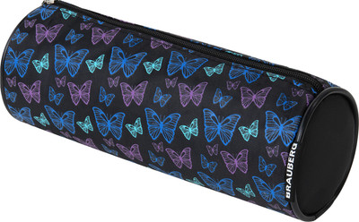 Пенал Brauberg Fly Aways / 272296 (черный)