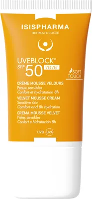 Крем солнцезащитный ISISPHARMA Uveblock Velvet SPF 50 (40мл)
