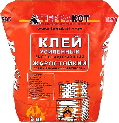Клей Терракот Усиленный жаростойкий (5кг)