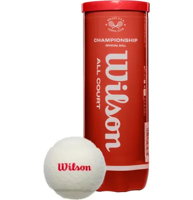 Набор теннисных мячей Wilson Championship Legacy White / WR8218401001 (3шт)