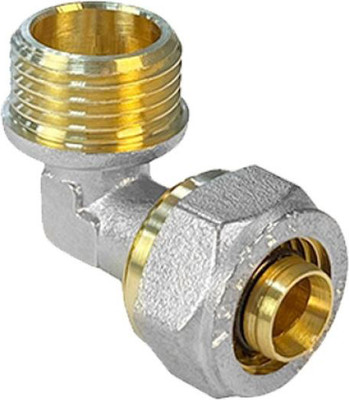 Угольник соединительный Valfex Обжимной 20x3/4" 160/10 К / VF.353.N.020034
