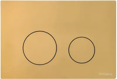 Кнопка для инсталляции TECEspring Loop S240513 (сатин Gold PVD)