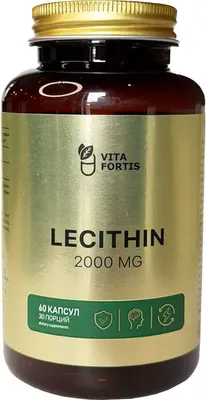 Пищевая добавка VITA FORTIS Лецитин подсолнечный (60 капсул)
