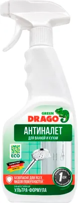 Чистящее средство для ванной комнаты Green Drago Антиналет (500мл)