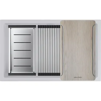 Мойка кухонная Paulmark Sink Lu-Multi 74-WH