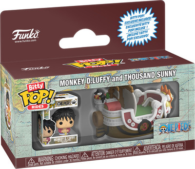 Набор фигурок коллекционных Funko POP Rides One Piece Monkey D.Luffy and Thousand Sunny / Fun92965