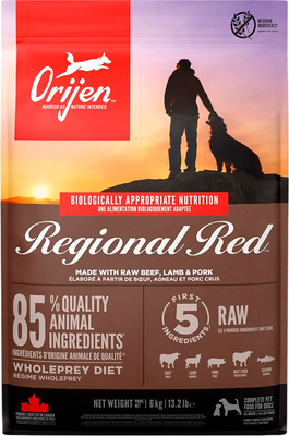 Сухой корм для собак Orijen Dog Regional Red (6кг)