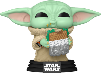 Фигурка коллекционная Funko POP! Bobble Star Wars M & G Grogu with Food / Fun90821