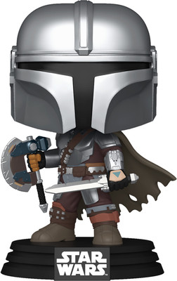 Фигурка коллекционная Funko POP! Bobble Star Wars M & G S2 Mandalorian Dual Wield / Fun90824