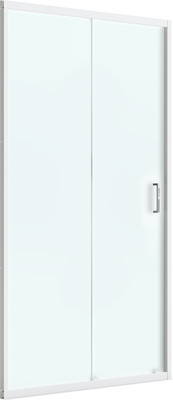 Душевая дверь Domani-Spa DoorCube 140x190 / DS04DCb140L0M00.W (белый/сатин-матированное стекло)