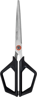 Ножницы канцелярские Brauberg Super Black / 238854