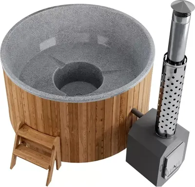 Купель Polarspa Light 195 Hot термососна S6 (серый)