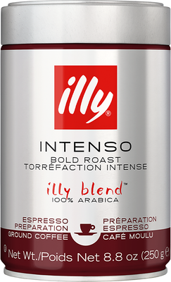 Кофе молотый illy Bold Roast Torrefaction Ground Intenso (250г)