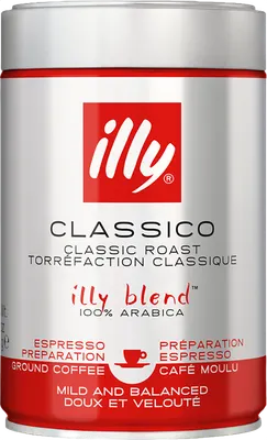 Кофе молотый illy Ground Filter Coffe Classico Roast (250г)