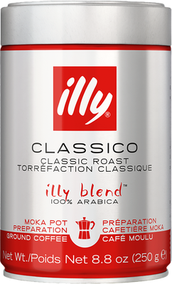 Кофе молотый illy Moka Medium Roast Ground (250г)