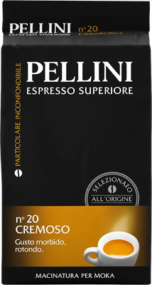 Кофе молотый Pellini N.20 Sup. Cremoso (250г)