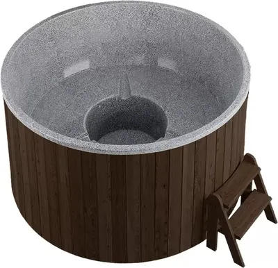 Купель Polarspa Light 195 Cold термососна S6 (серый/темный)