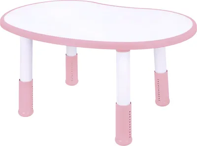 Стол детский Brabix Kids CT-002 / 533295 (белый/розовый)