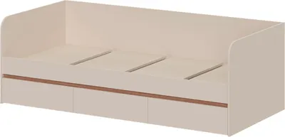 Кровать-тахта MySTAR 900 ИВ-126.12.00 (персидский жемчуг/дуб честер кофейный)