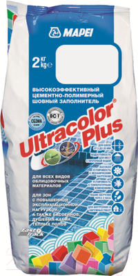 Фуга цементная Mapei Ultra Color Plus №133 (2кг, песочный)
