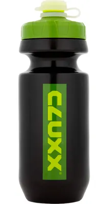 Фляга для велосипеда CLUXX Ergo 550 (черный/зеленый)