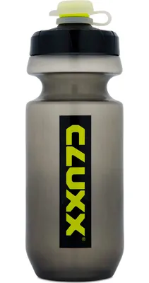 Фляга для велосипеда CLUXX Ergo 550 (прозрачный/черный)