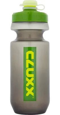 Фляга для велосипеда CLUXX Ergo 550 (прозрачный/зеленый)