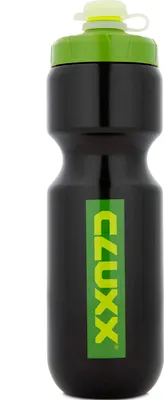 Фляга для велосипеда CLUXX Ergo 750 (черный/зеленый)