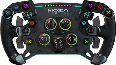 Рулевое колесо MOZA GS V2P Steering Wheel (Leather) RS056 / MZ7