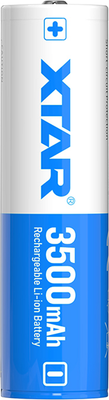 Аккумулятор XTAR 18650-PCB 3500mAh Li-Ion 3.7V 10A (с защитой)