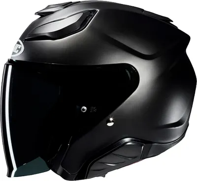 Мотошлем HJC F31 Semi Flat (2XL, черный)