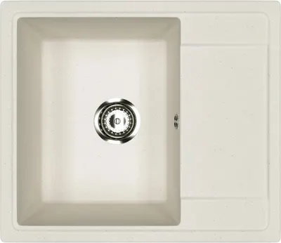 Мойка кухонная Uperwood Econ UPD-201-001 (белый матовый)